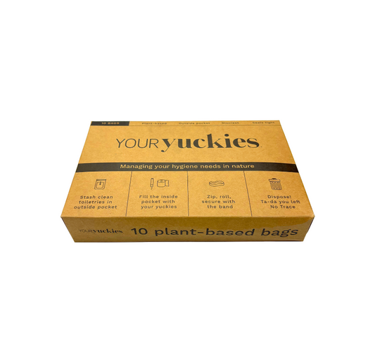 10 Pack of YourYuckies  Plant-based Bags